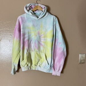 Dreamsicle Tie-Dye Hoodie size M